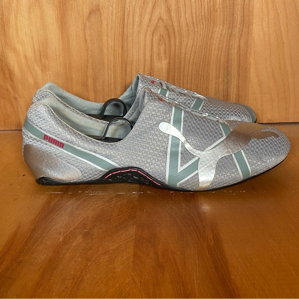 Womens 9 Puma Future Cat Low Sneakers Grey SEF1412